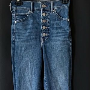 Express Slim Super High Rise Jeans size 00
